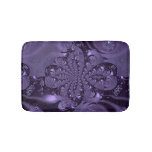 Tapis De Bain Élégante étincelle Royale Purple Liquide