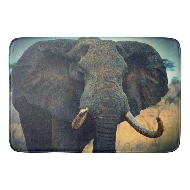 Tapis De Bain Eléphant africain (Devant)