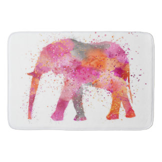Tapis De Bain Éléphant Artsy