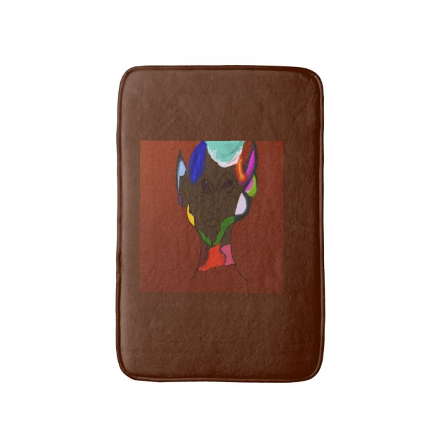 Tapis De Bain Elf Map Art  (Devant (Vertical))