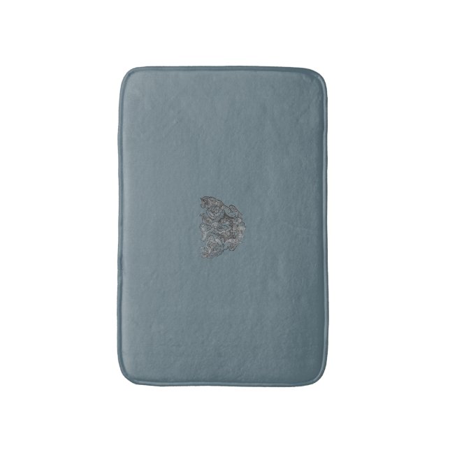 Tapis De Bain Emblème de Nattier Blue Angel (Devant (Vertical))