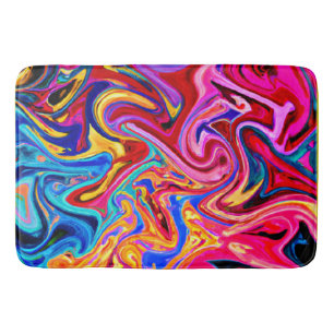 Tapis De Bain Embracer l'abstraction pour l'impact visuel