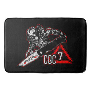 Tapis De Bain Emerson Knives CQC-7 Predator White Golf Towne Pla