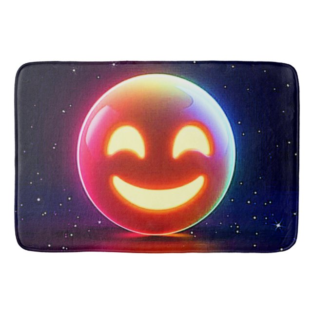 Tapis De Bain Emoji Orb Joyeux (Devant)