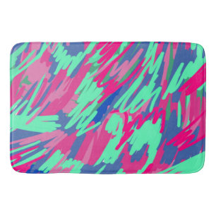 Tapis De Bain En attente de l'impression Abstraite printemps