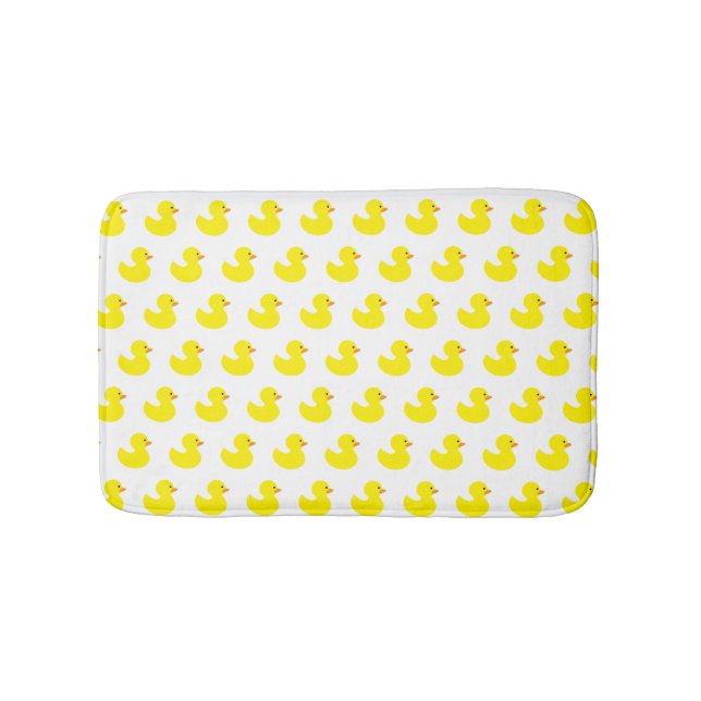 Tapis de bain en caoutchouc de motif de canard (Devant)