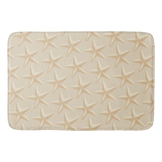 Tapis de bain en forme d'étoile de mer (Devant)