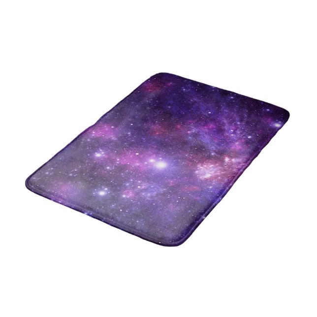 Tapis de bain en galaxie graphique (Angle)
