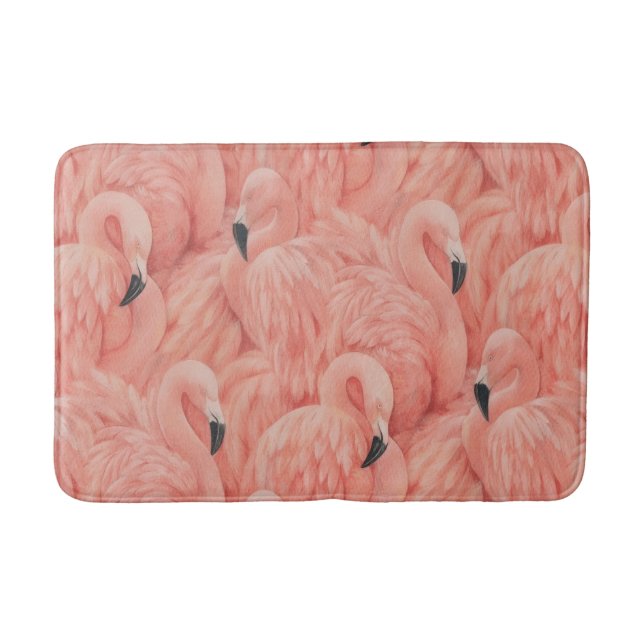 Tapis de bain en mousse à mémoire de forme de flam (Devant)