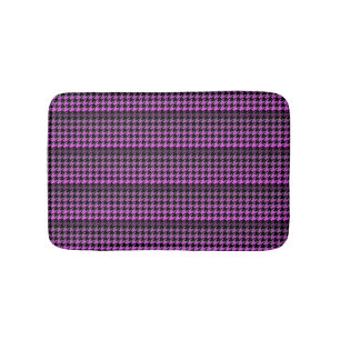 Tapis de bain en mousse de mousse de fond pourpre