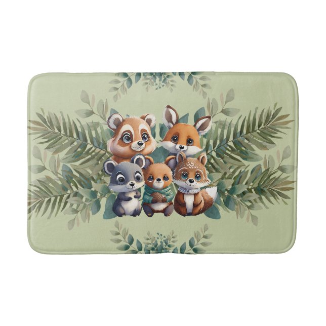 Tapis De Bain Enchanted Tails Bébé  (Devant)