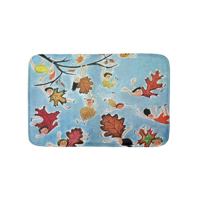 Tapis De Bain Enfants de feuille (Devant)