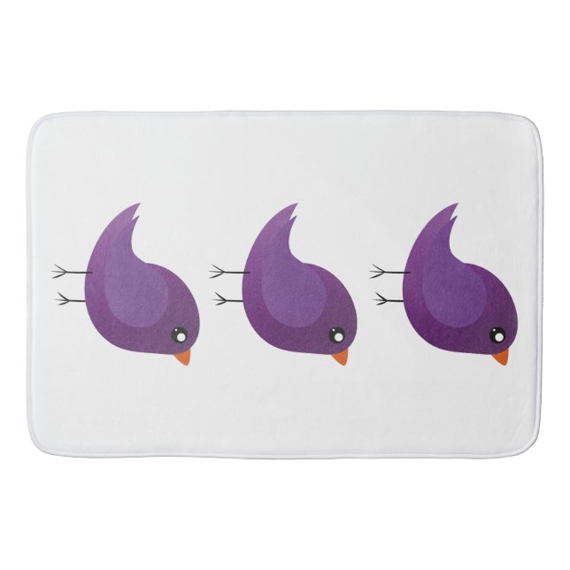 Tapis De Bain Enfants mignonette birdy (Devant)