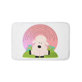 Tapis de bain entier du psaume 23