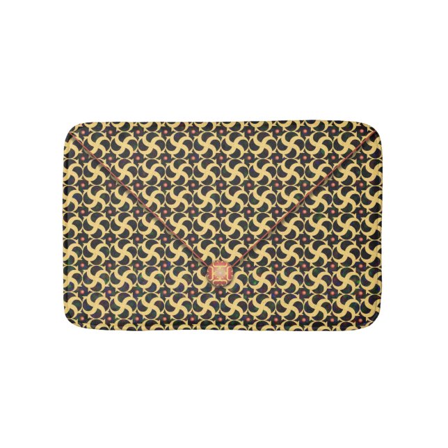 Tapis De Bain Enveloppe à cage dorée (Devant)