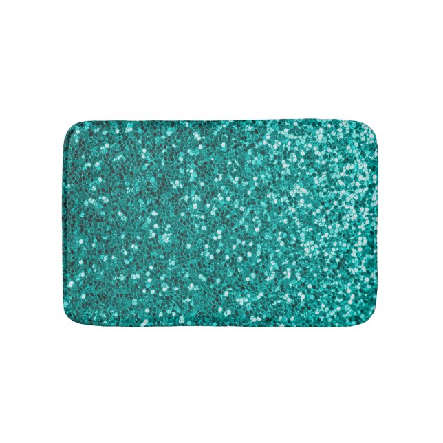 Tapis De Bain Épercées turquoise : Bright Close Up Foundation (Devant)