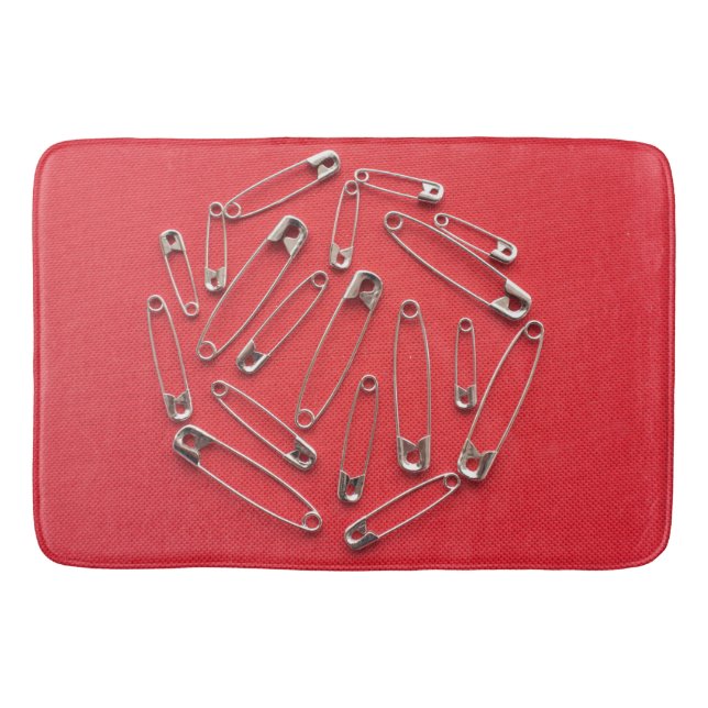 Tapis De Bain Épingles de sécurité (Devant)