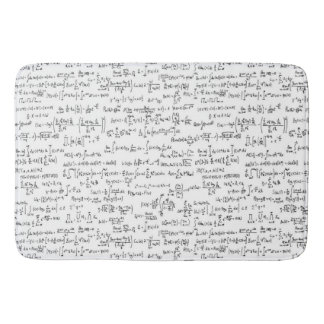 Tapis De Bain Équations //de maths écrites par main