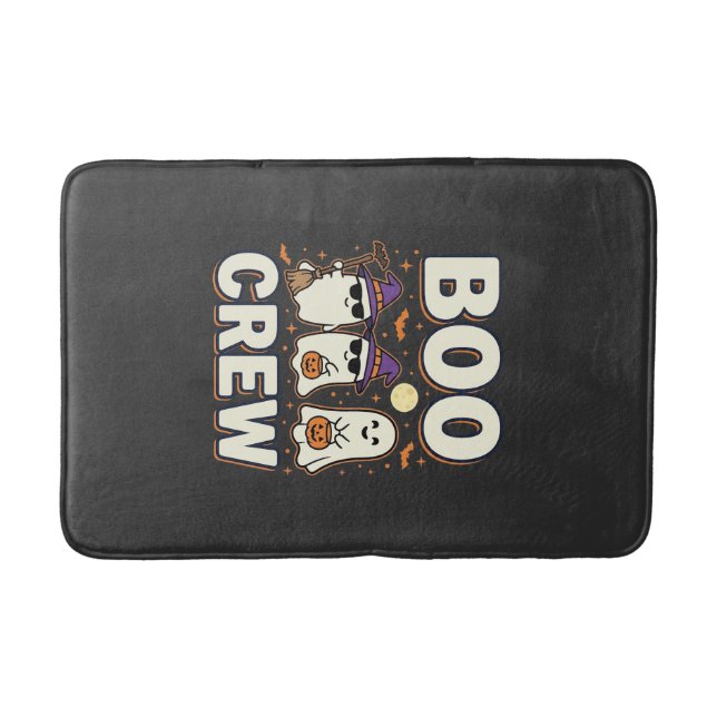Tapis De Bain Équipe Boo fantômes de Halloween Conception vector (Devant)