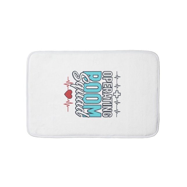 Tapis De Bain Équipe de salle d'opération Conception de maillot  (Devant)