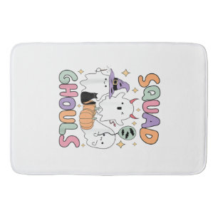 Tapis De Bain Équipe Halloween Fantômes Revenants Drôle Femmes É