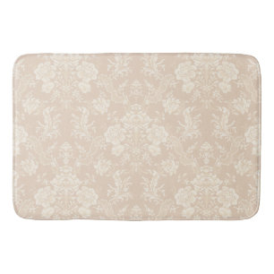 Tapis De Bain Équipe romaine de Floral Damask