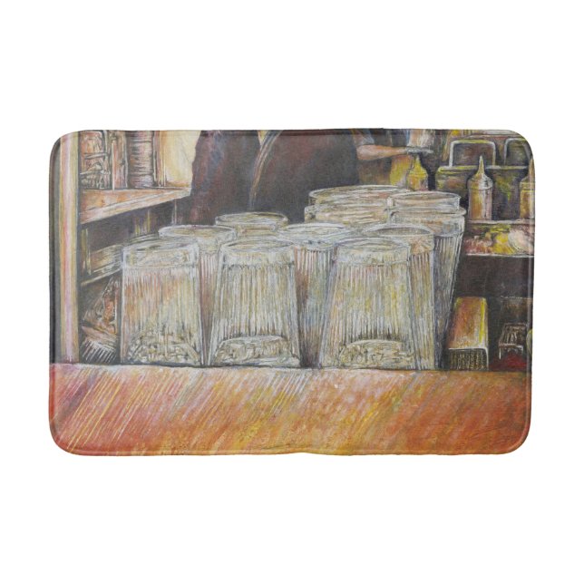 Tapis De Bain Équivalent lumineux des émotions passionnées (Devant)