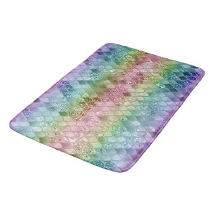 Tapis De Bain Escaliers de sirène princesse arc-en-ciel #2 #déco