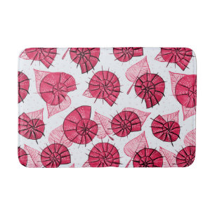 Tapis De Bain Escargots roses Motif Zoologie de la fille