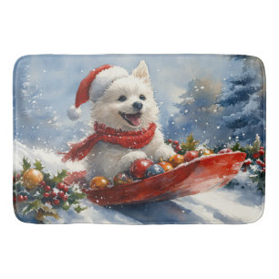 Tapis De Bain Esquimau américain dans la boue Laisser il neige N