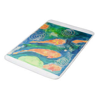 Tapis De Bain étang de Koi