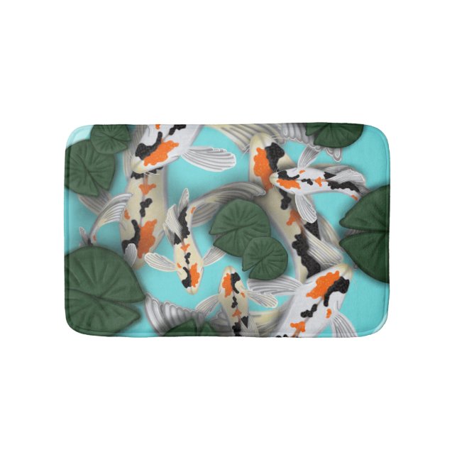 Tapis De Bain étang de Koi (Devant)