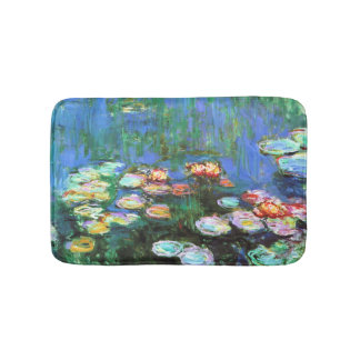 Tapis De Bain Étang de nénuphar de Claude Monet