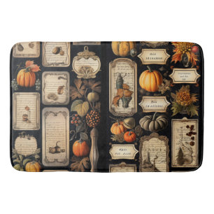 Tapis De Bain Étiquettes de récupérateur d'Halloween Automne 2 s
