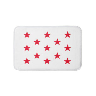 Tapis De Bain Étoile rouge