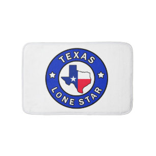Tapis De Bain Étoile solitaire du Texas