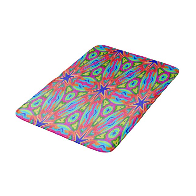 Tapis De Bain Étoiles de marqueurs magiques (Angle)
