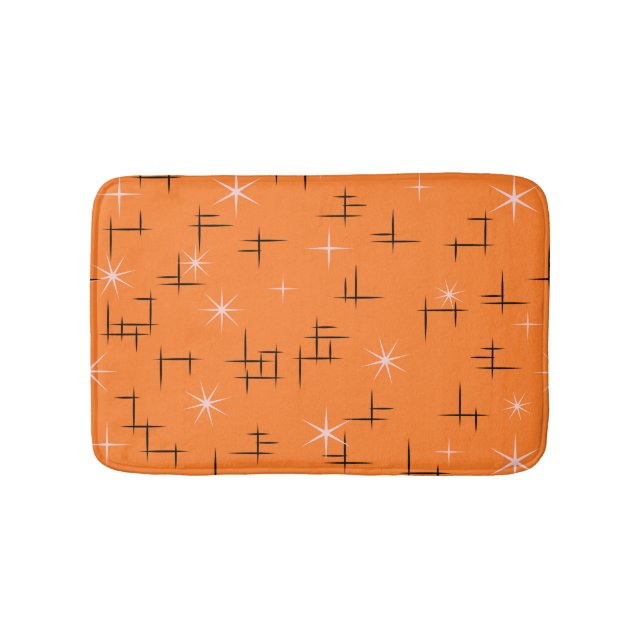 Tapis De Bain Étoiles modernes de la moitié du siècle (Devant)