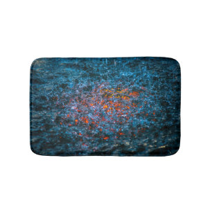 Tapis De Bain Étude En Aquarelle - Orange