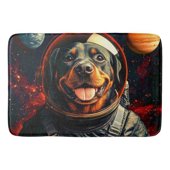 Tapis De Bain Exploration de Rottweiler (Devant)