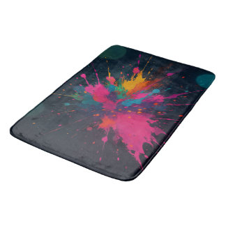 Tapis De Bain explosion des couleurs