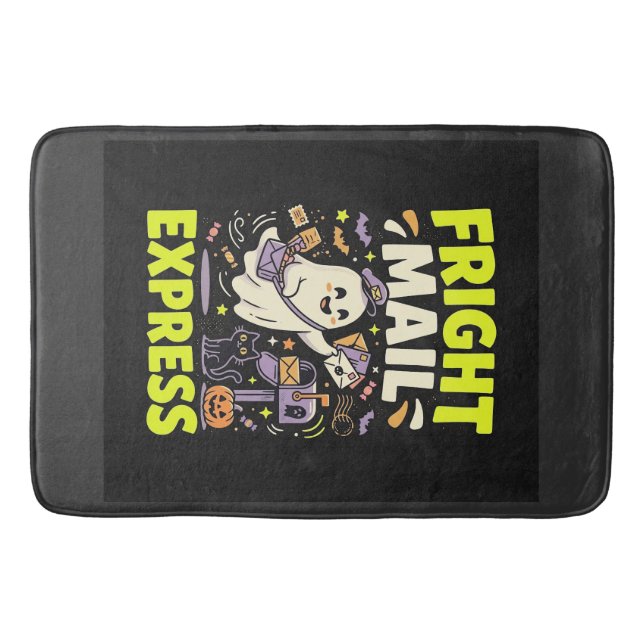 Tapis De Bain Express Courrier d'Effroi d'Halloween (Devant)