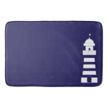 Tapis de bain fait sur commande de phare grand