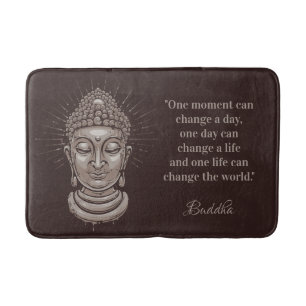 Tapis de bain faits sur commande de citation de