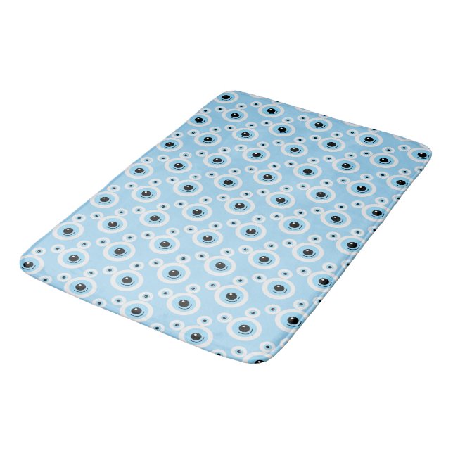 Tapis De Bain Fantaisie face d'ours blanc (Angle)