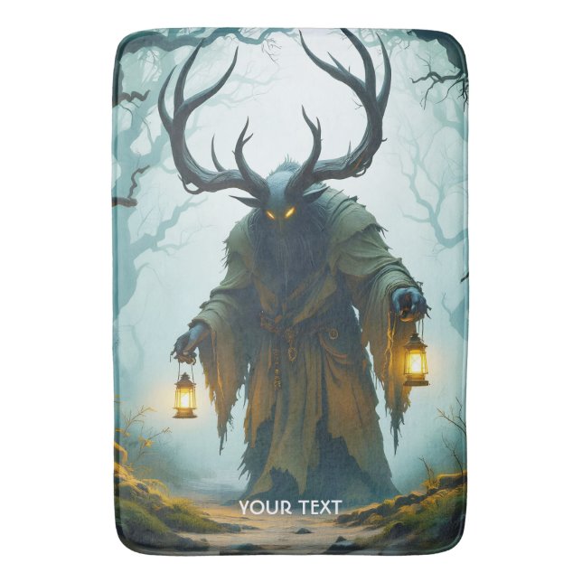 Tapis De Bain Fantastique Mignon Colossal Behemoth Sombre (devant Vertical)