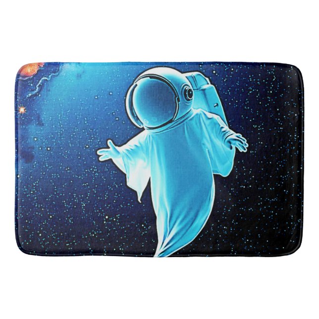 Tapis De Bain Fantôme cosmique dans la conception spatiale (Devant)