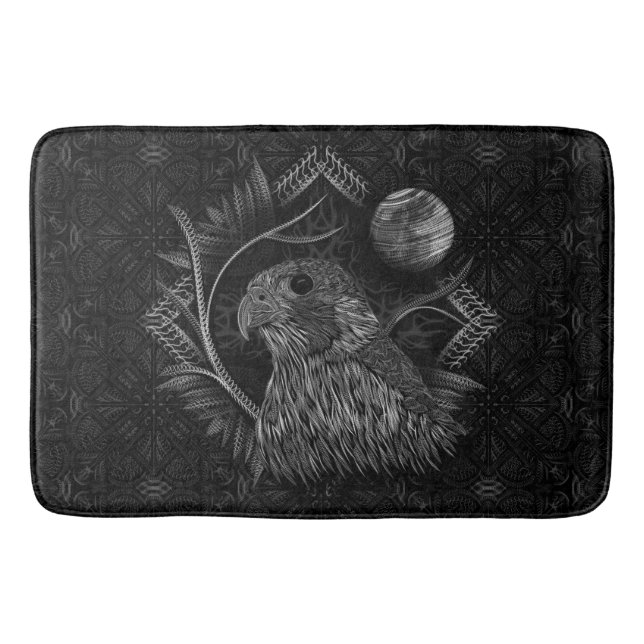 Tapis De Bain Faucon Pleine Lune (Devant)