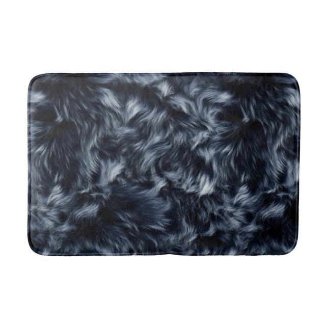 Tapis De Bain Faux bleue (Devant)