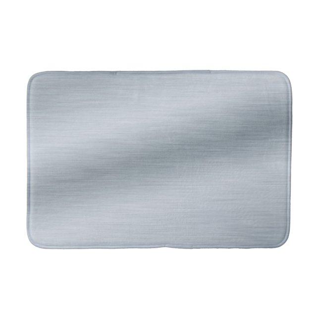 Tapis De Bain Faux fond en argent brossé (Devant)